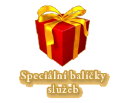 Speciální balíčky služeb